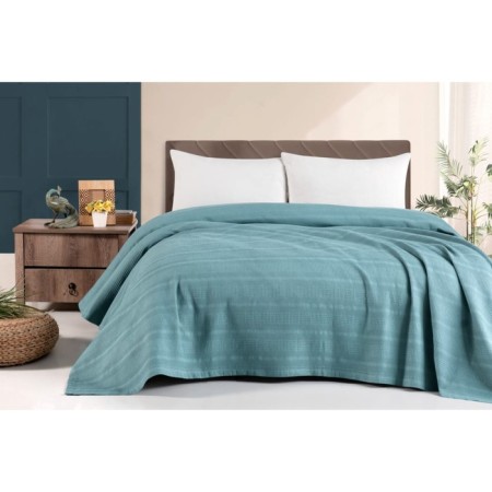 Joyce blanket, size 210x235 cm, mint color-1