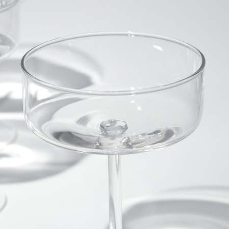 A set of champagne glasses "Shine", glass, 240 ml, 6 pcs-2