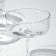 A set of champagne glasses "Shine", glass, 240 ml, 6 pcs