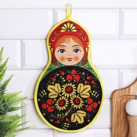 Group "Matryoshka", Khokhloma, Souvenir, 29x20 cm-1