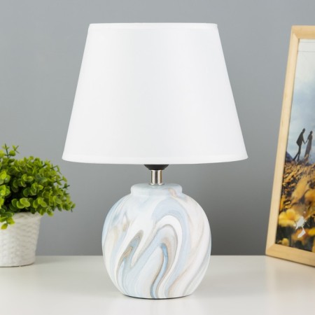 Cristel table lamp E27 40W white and white 22.5x22.5x32.5 cm Risalux