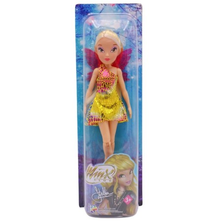 Winx Club "Stella" hinge doll, with wings, 24 cm
