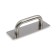 Door handle, stainless steel color, 200x65 mm