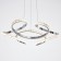Light 86009/1 LED 80W 4000k chrome 48x48x12-112 cm Bayerlux