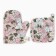 Set of kitchen. Ethel "Parrot": mittens 20x28 cm, severity 19x19 cm, 80% HL, 20% PE