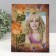 Photo frame glass "TZCH-016" 10x15 cm, col. brown