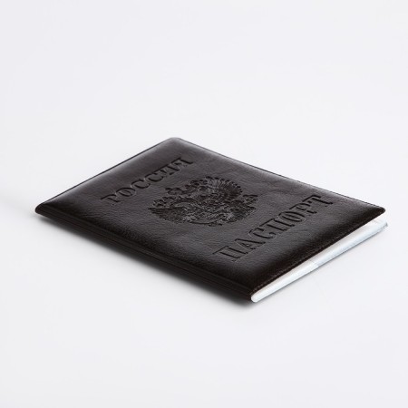 Passport cover, brown color-2