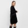 Women's dress, black color, size 48