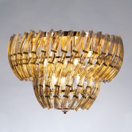 Ceiling chandelier Arte Lamp Ella A1054PL-9GO, E14, 9x40 W, 65x65x40 cm, golden-4