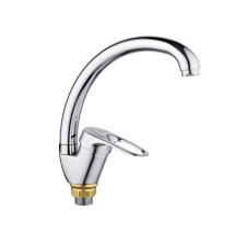 Kitchen mixer RMS SL55-011F, single-leaf, high rotary spout, chrome