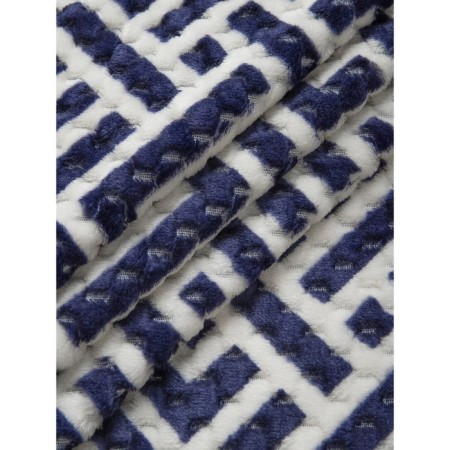 Texrepublic blanket, size 150x200 cm, blue color-6