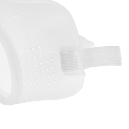 Protective tundra glasses, with polycarbonate lenses, transparent, on the elastic band-3