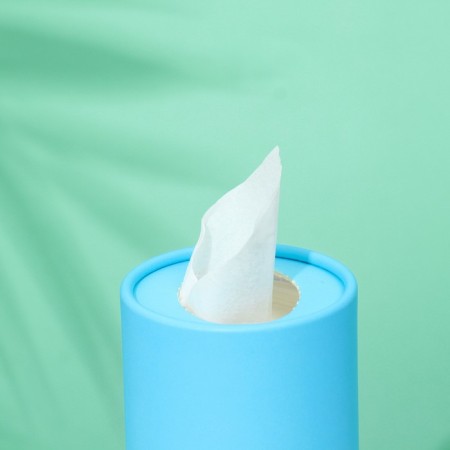 Napkins in a tube 50 pcs, 2 layers "blue"-2