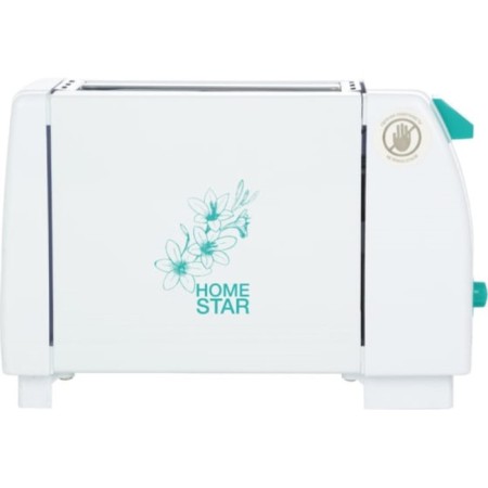 Toster Homestar HS-2014, 750W, 7 frying modes, 2 toasts, white and turquoise-2