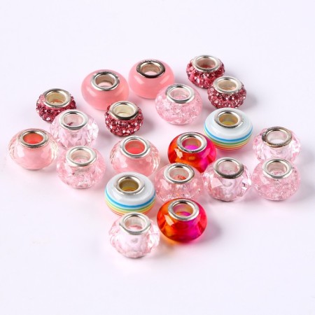 Set for creating children's jewelry in the box "Pink tenderness"-8