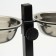 A stand with bowls, 2 x 250 ml, height 25 cm, collapsible, black