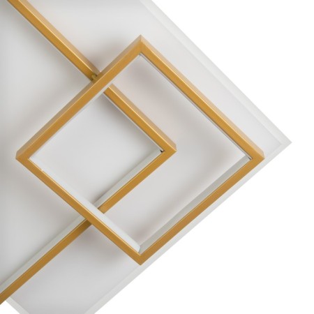 Lumber "Valoni" LED 70W 4000K with a white-gold 50.5x50.5x8 cm Bayerlux-7