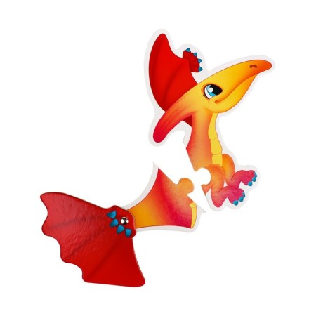 Puzzle "Baby and dinosaurics"-7