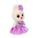 A toy of foam "Bunny with a flower", 13 cm, set 3 pcs., Mix color