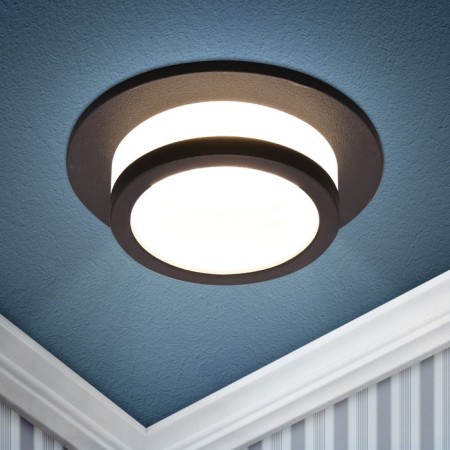 Lamp built -in era KL89, IP20, 12W, 80x35 mm, color black-2
