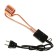 Luazon lek 06, 1500 watts electric boiler, spiral spring, indicator, 28x6 cm, 220V, black