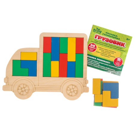 Mosaic puzzle "Truck"-1