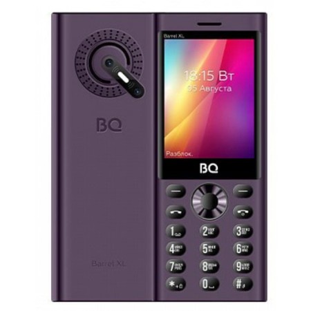 Cell phone BQ M-2832 Barrel XL Purple Black