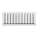 Bimetallic radiator Stout Space 350, 350 x 90 mm, 12 sections