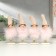 Souvenir Polystone "Angel-Low in the pink downy skirt" MIX 22x4x5 cm