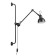 ARTA 40W E14 lamp on the bracket, black