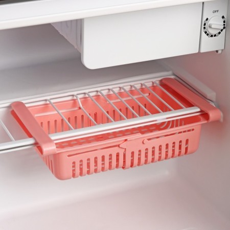 The shelf suspended in the refrigerator sliding shares, 20 (28) × 16.2 × 7.5 cm, color mix-4
