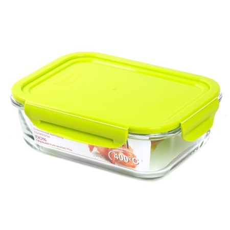 Oursson glass container, 370 ml, green-2