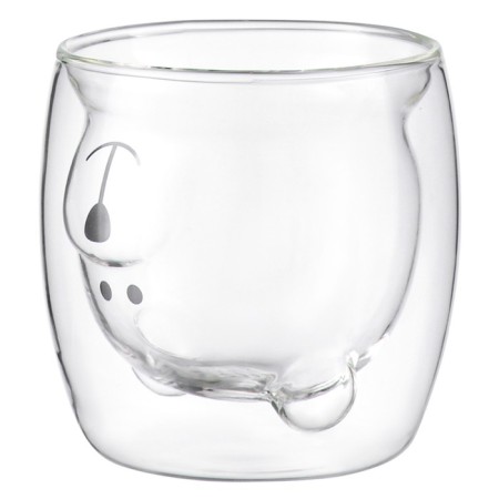 Cup Smart Solutions Bear, glass, 250 ml-1