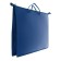 A folder for drawings and drawings A3, 420 x 343 x 50 mm, with handles, plastic, zipper from above, 0.9 mm, "standard" pr 3, dark blue
