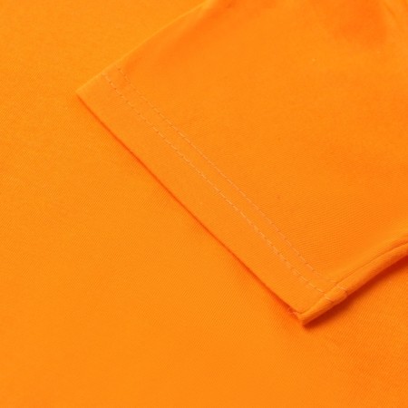 T -shirt for nursery, orange color, height 128 cm-6
