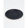 A set of paper dishes, black color, set 12 pcs.