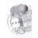 Toyfa A-Toys Fril penis with vibropuli, TPR, transparent, 13.4 cm