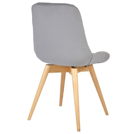 Dining stool Polini Home Verona SD, color light-gray-natural-4