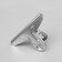 Metal clothespin 7.5 × 3.5 × 5 cm, (packing 20 pcs.), Color Chrome