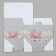 Gift folding box, packaging, "delicate lilies", 22 x 15 x 10 cm