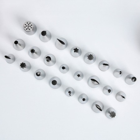 Set of confectionery nozzles "Palace", 15.8 x 9.4 cm 24 pcs-4