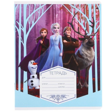 Notebook in a ruler of 12 sheets, 5 types of mix, cover coated cardboard, cold heart-3
