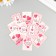 Cardboard "Love" set 10 pcs (5 types) 4x6 cm