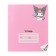 Notebook 12 sheets in the Kuromi line, cover cardboard, white 92%, block 60 g/m2, mix