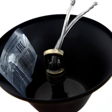 Chandelier NH5270/5 AB+BK bronze/black 5x40W E27 64x61x85cm-8