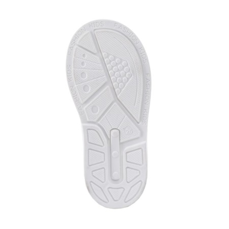 Baby sandals, size 27, pink-white color-2