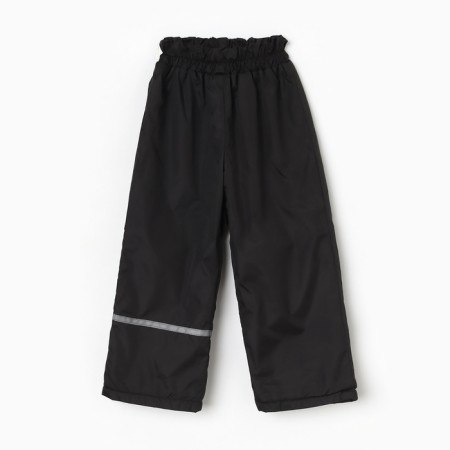 Baby trousers, black color, height 104