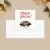 Mini Postcard “Happy New Year!”, Mountain village 7 x 7 cm, New Year
