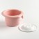Toilet baby “baby”, pink color, 1.75 liters.