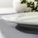 Porcelain plate flat Coral, d = 27.5 cm, white color